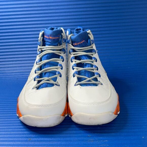 Size 11- Men’s Nike Air Jordan 9 Retro Fontay Montana 2012 RARE - Picture 3 of 8
